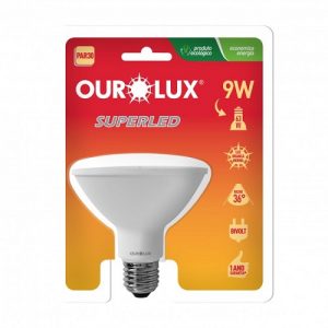Lampada SuperLed Par 30 9W 3000K Ourolux